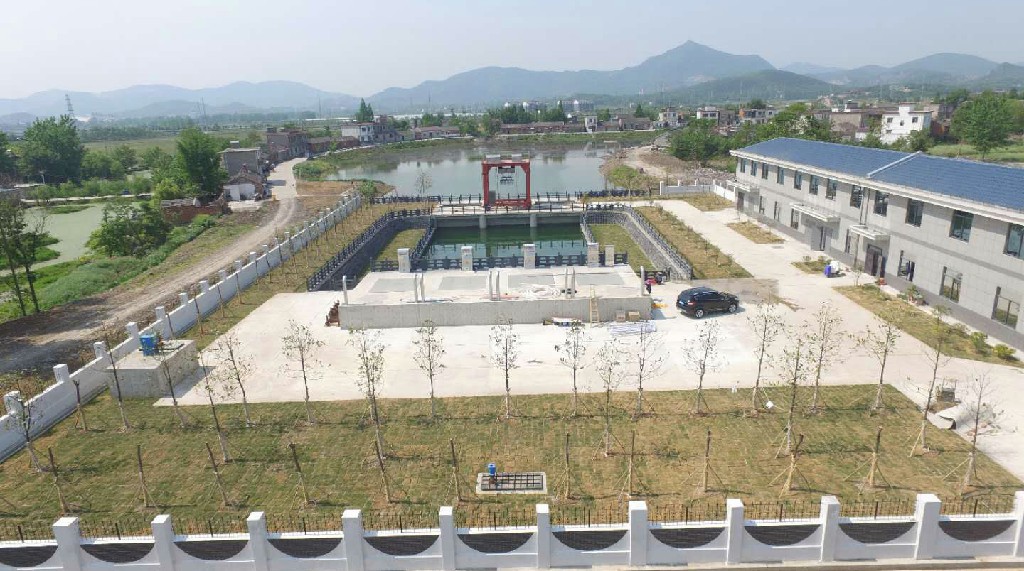 巢湖地区生态保护与修复三期环湖部分洼地排涝工程（白鹭一站） (2)
